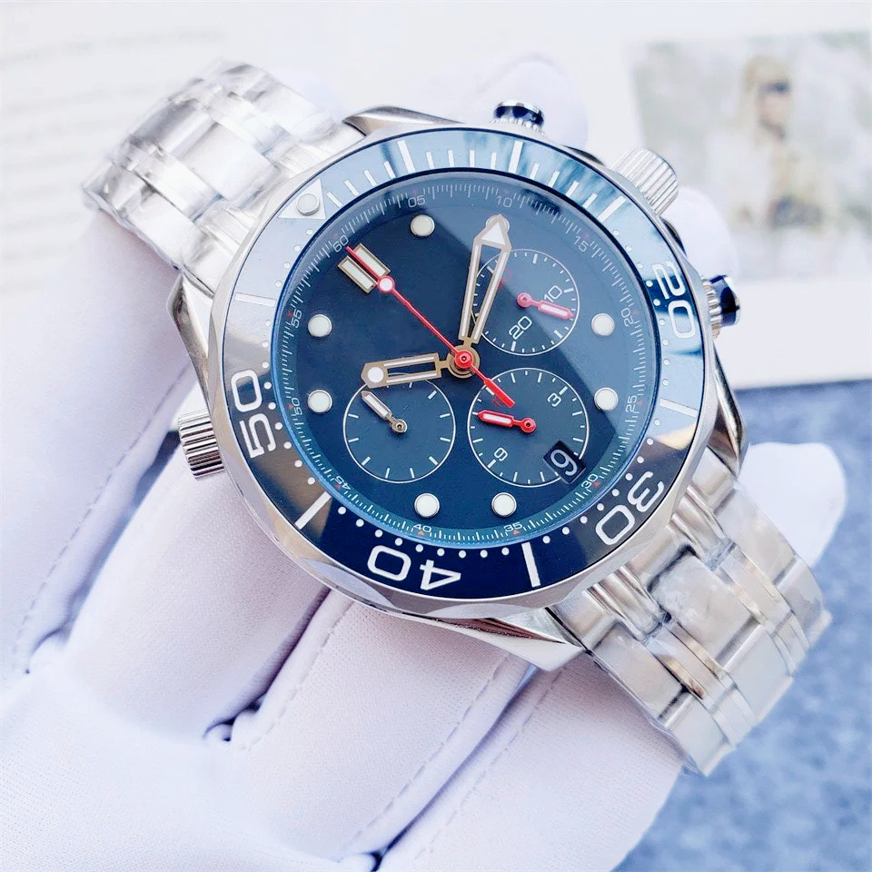 43mm Mens Elegant Luxury Quart – обзор и цена Luxury Watch Logos