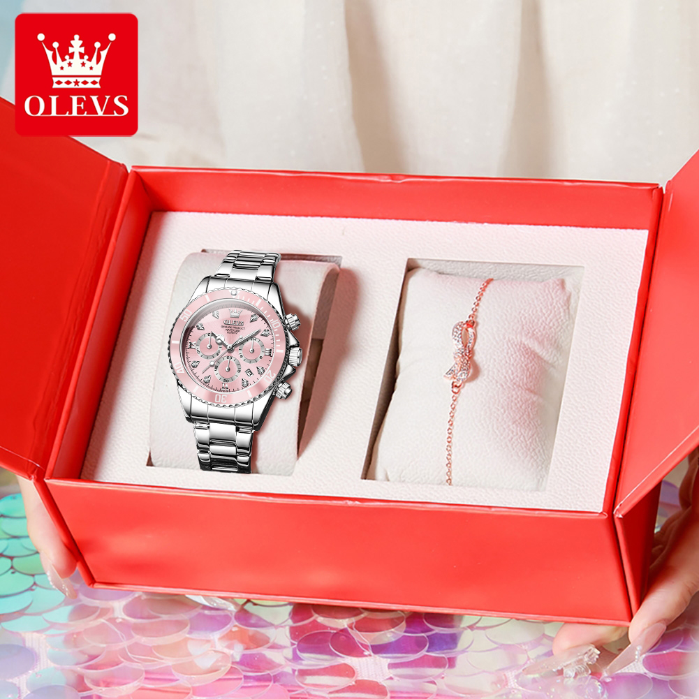OLEVS Women Watch 5632 Elegant – обзор и цена Luxury Watch And Bracelet