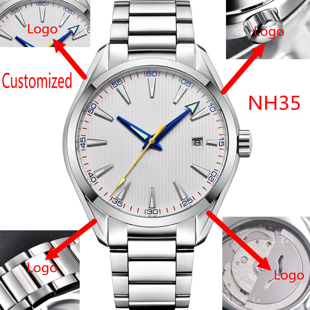 Custom Logo 41mm Men Miyota/NH – обзор и цена Luxury Watch Logos