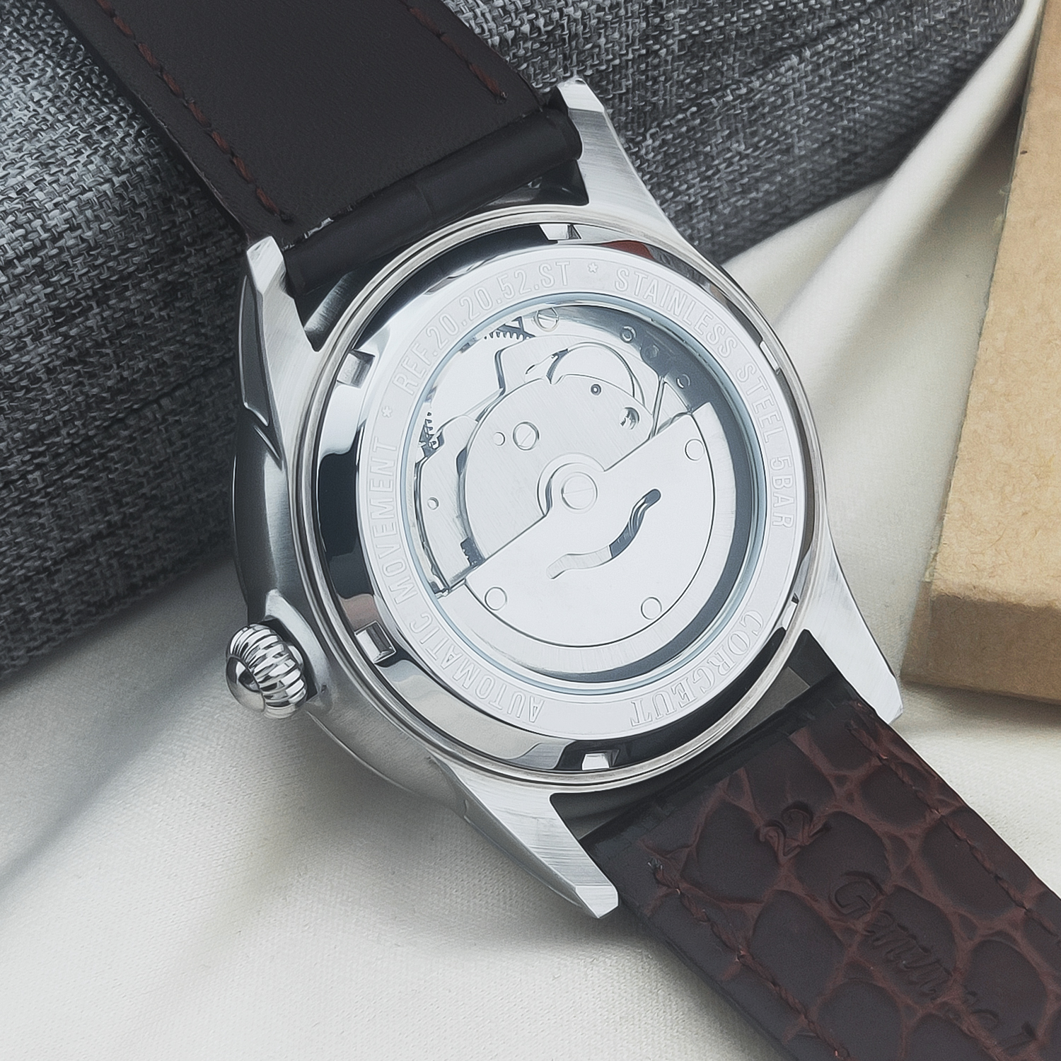 CUSTOM Logo 41mm MIYOTA8215 Au – обзор и цена Luxury Watch Logos