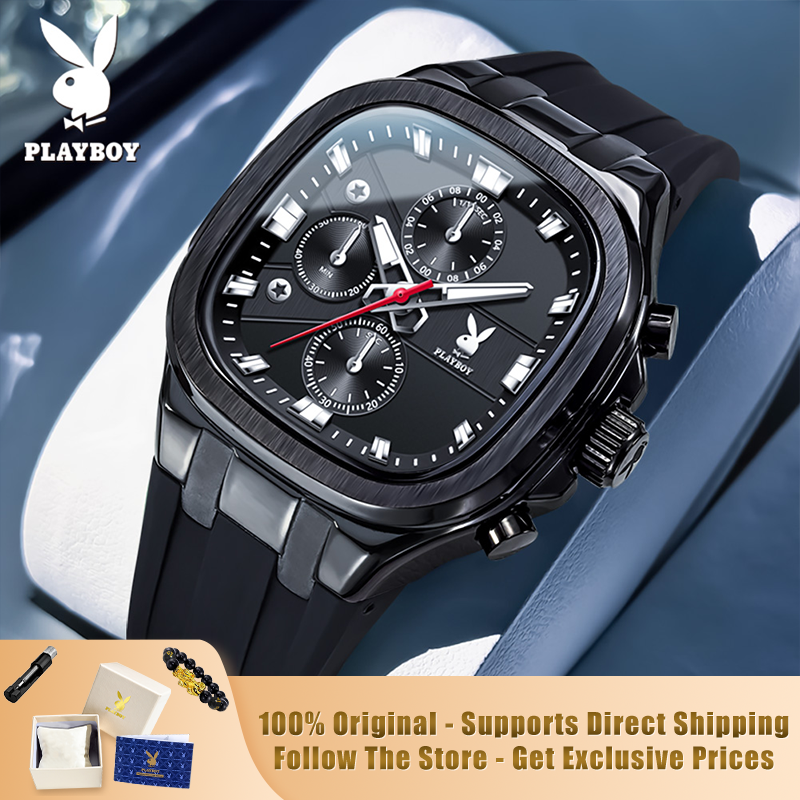 PLAYBOY 3076 Brand original au – обзор и цена Luxury Quartz Watch Brands