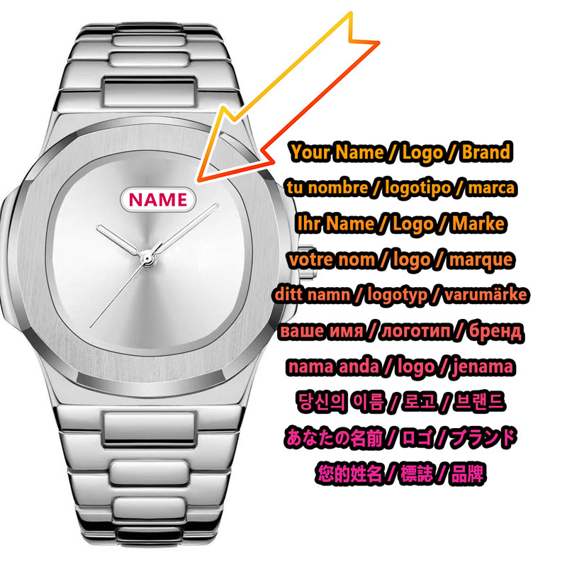 Custom Logo Men's Quartz Watch – обзор и цена Luxury Watch Logos