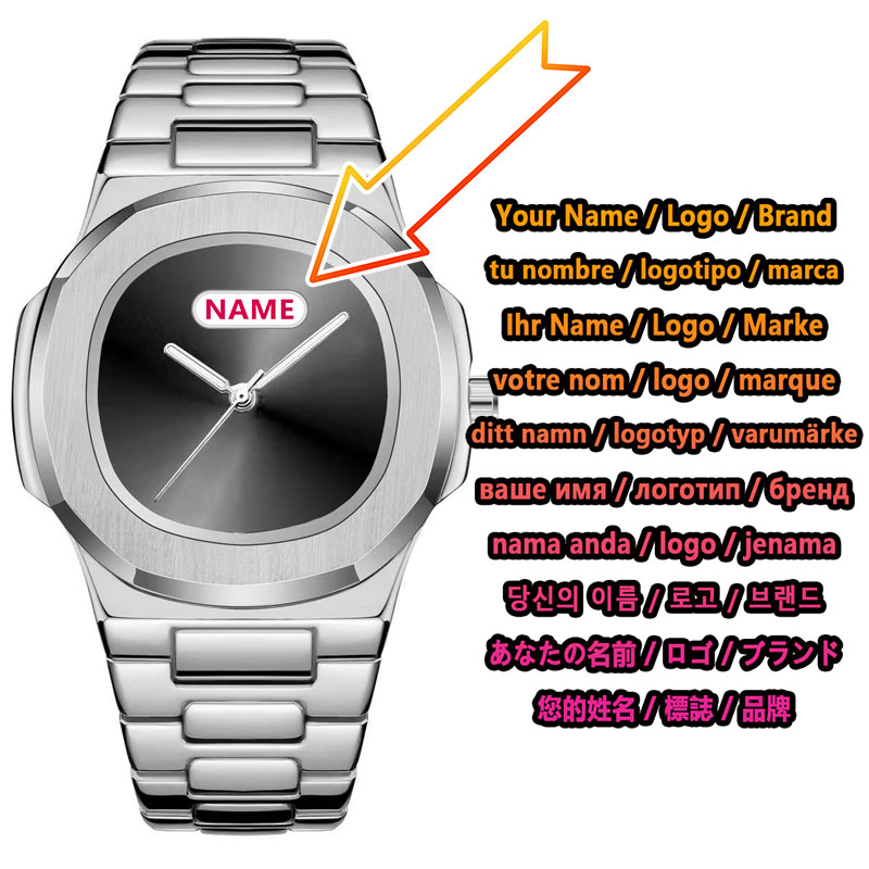 Custom Logo Men's Quartz Watch – обзор и цена Luxury Watch Logos