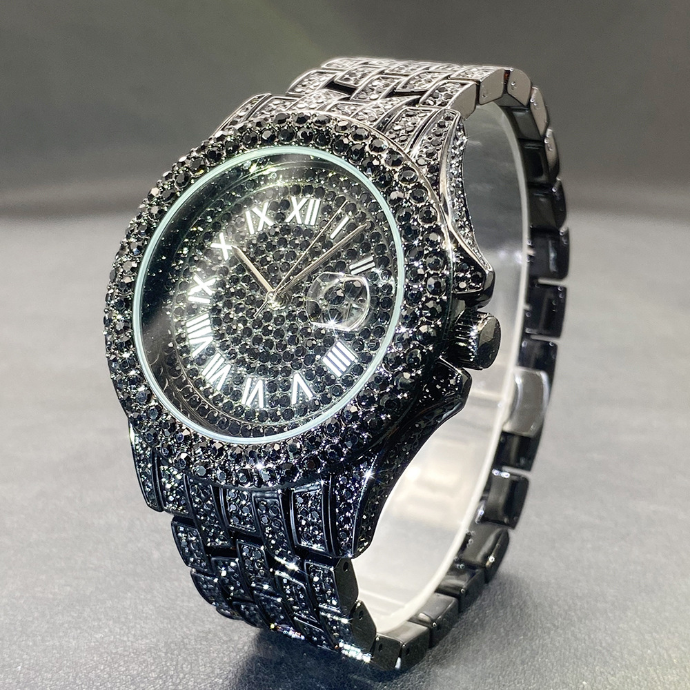 Big Gold Silver Black Wristwat – обзор и цена Luxury Watch Black