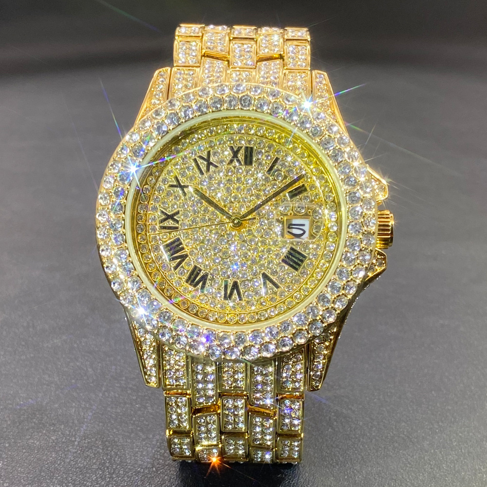 Big Gold Silver Black Wristwat – обзор и цена Luxury Watch Black