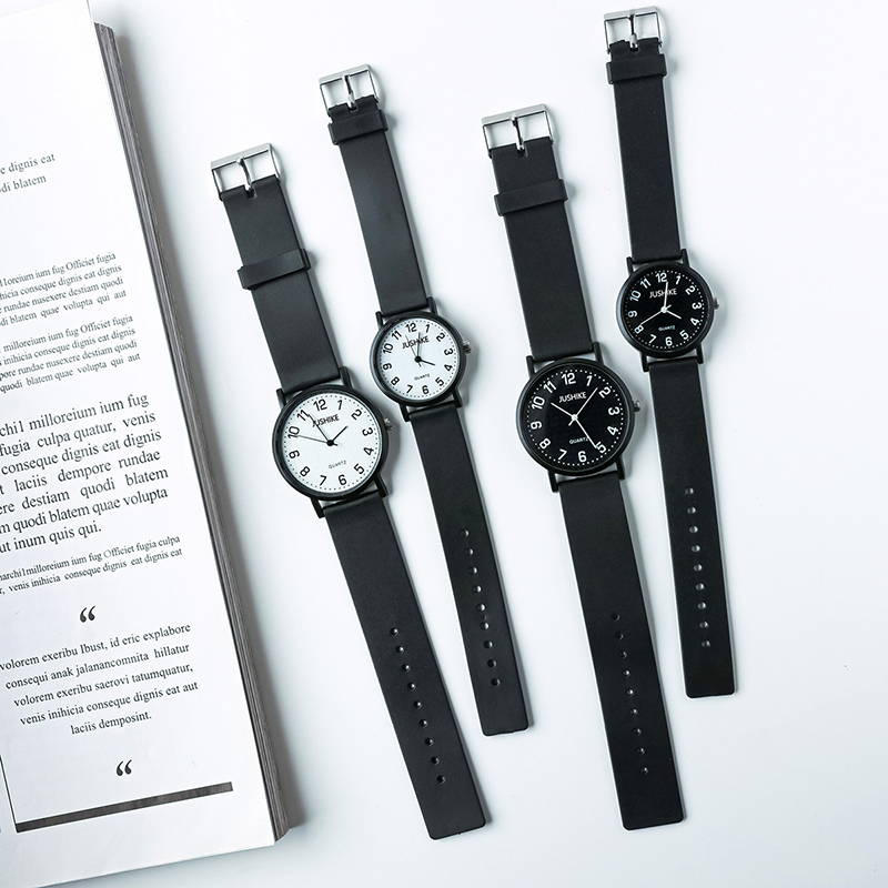 Simple Black Watch Quartz Watc – обзор и цена Luxury Watch All Black