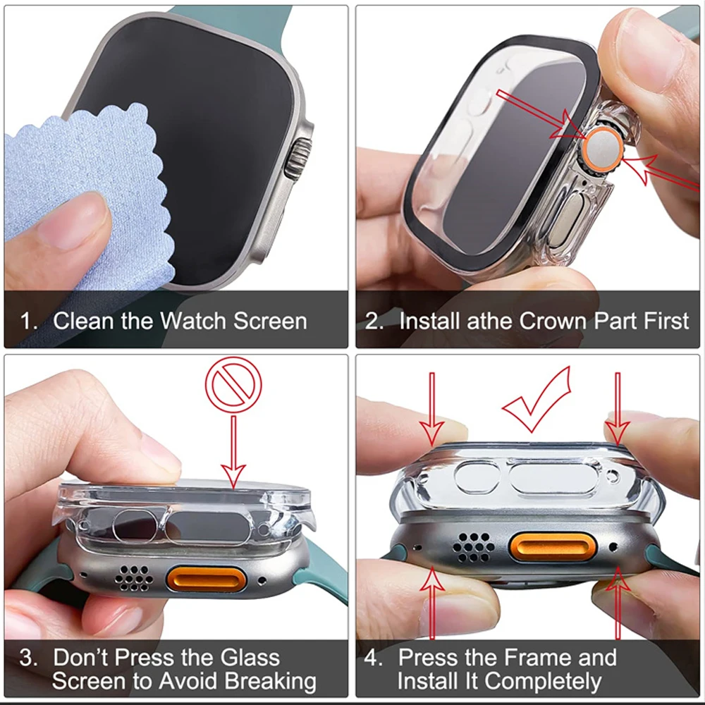 Glass+case For Apple Watch Ult – обзор и цена Luxury Watch Packaging Box